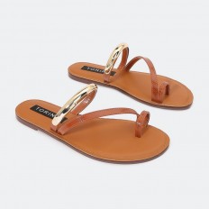 ZX2910 Flat slippers with...