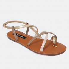 ZXS2 Round toe flat sandals