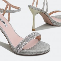 صندل سهرة ستيلتو فخم بشريط...