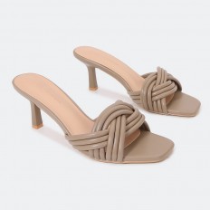 BXQ1777 نعال كعب رفيع ذو...