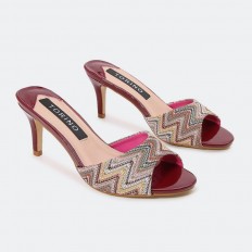 MXQ1871 Open-toed heeled...