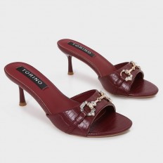 QXQ1834 Heeled slippers...