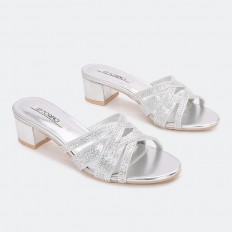 slipper with strips...