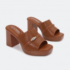 slipper from leather and...