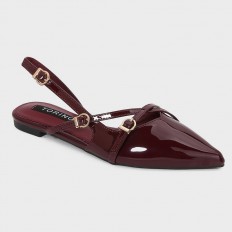 ZS49 Shiny flat sandals...