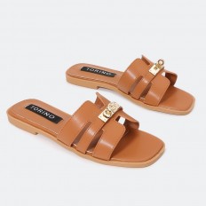 ZX2563 نعال مسطح بتفاصيل...