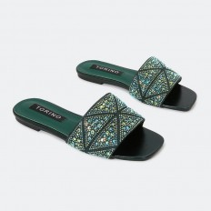 ZX2626 نعال مسطح ذو مقدمة...