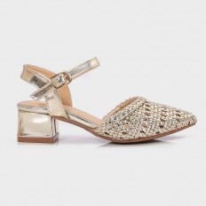 GML944 صندل كعب بناتي ذو...