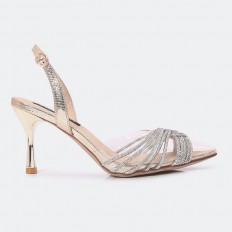 HSQB14 صندل نسائي شفاف تريند