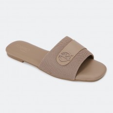 OX2869 Flat slippers with a...