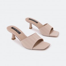 QXQ1673 نعال أنيق بكعب قصير