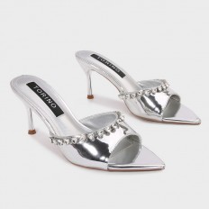 QXQ1847 Open-toed Stiletto...