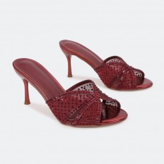 QXQ1963 shiny heeled...