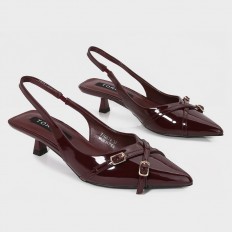 ZSQB74 Short Heel Shiny...