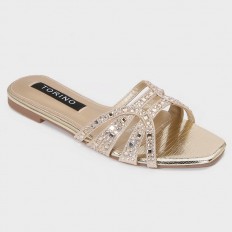 ZX2922 نعال مسطح أنيق مزين...