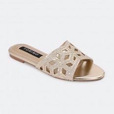 ZX2934 Flat slippers with...