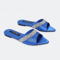 ZX2981 Satin Flat slippers