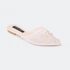 ZXB3 Flat slippers with a...