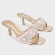 ZXQ1898 Square-toed heeled...