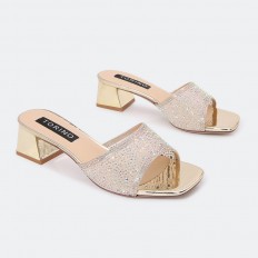 HXQG21 Wide-heeled slippers...