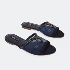 FX3001 Flat slippers with a...