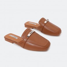 KX2554 Flat slippers with a...