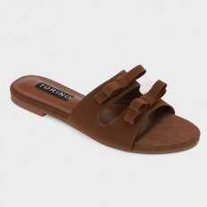 NX3025 نعال فلات مزين بفيونكا