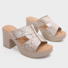 OXQ1785 Platform slippers...