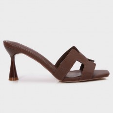 QXQ1943 Trendy Heeled Slippers