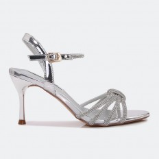 Strappy evening stilettos...