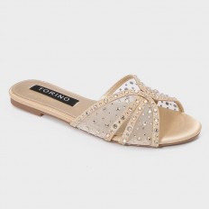 ZX2820 Flat sandals with a...