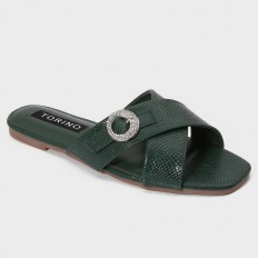 FX2997 Flat slippers with a...