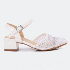 GML834 Girls tulle toe heel...