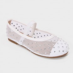GSM795 Girls tulle pumps...