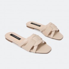 Leather Casual Flat...