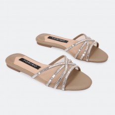 ZX2969 Flat slippers with...