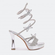 HSQH77 صندل سهرة فخم ذو ساق...