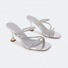 HXQ518 Mid heel slippers...