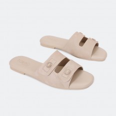 OX2868 نعال مسطح بحزامين...