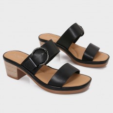 OXQ2242 Wide heel Slippers...