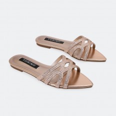 ZX2972 نعال مسطح ذو مقدمة...