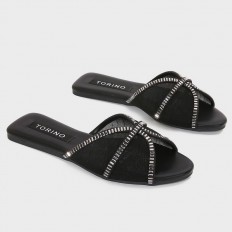 ZX3169 Flat slippers with a...