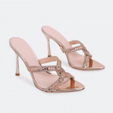 HXQ578 High-heeled slippers...