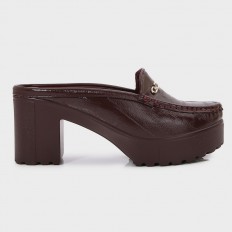 ON164  نعال كعب عريض ذو...