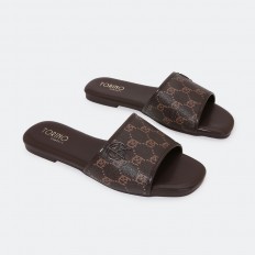 OX3028 Open-toe flat slippers