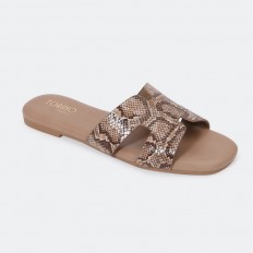 OX3035 Flat slippers with...