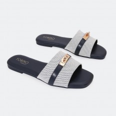 OX3050 flat slippers with a...