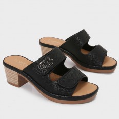 OXQ2240  نعال كعب عريض