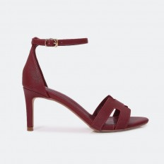 QSQ690 صندل كعب بتصميم تريند