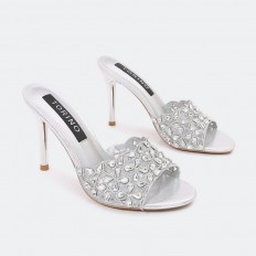 QXQ1532 Shiny high-heeled...